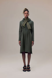 Sleet Ultra-Soft Recycled Polyester and Organic Cotton Hooded Dress