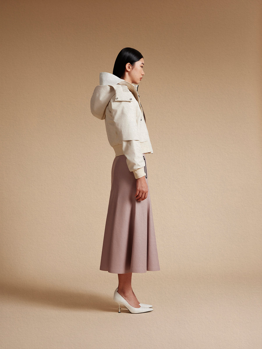 Leia Vegan Leather Skirt