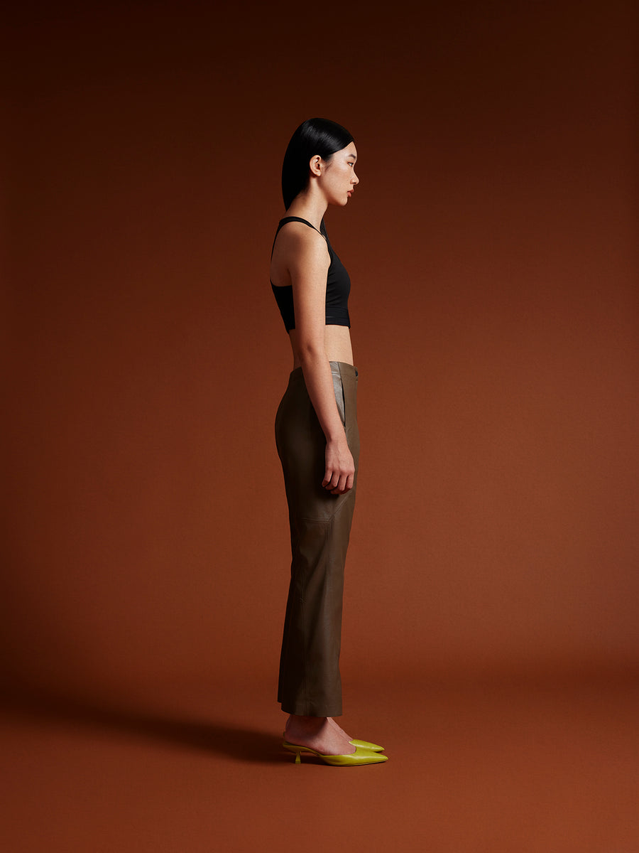 Leia Vegan Leather Pants