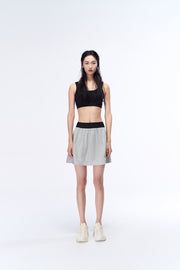Enhance Square-Neck Long-Line Bra
