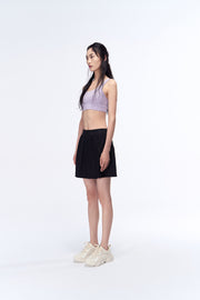 Enhance Square-Neck Long-Line Bra