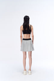 Enhance Square-Neck Long-Line Bra