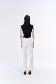Nicole Sleeveless Fitted Turtleneck