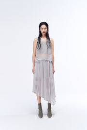 Ace Mid-Calf Pleated Skirt