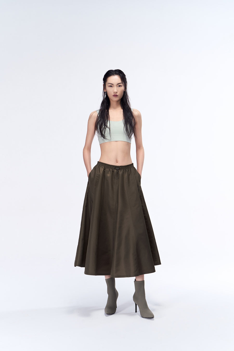 Milano Flair Midi Skirt