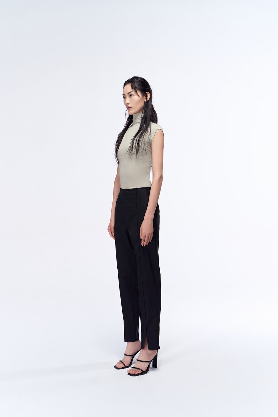 Hero Front Slit Cotton Pants