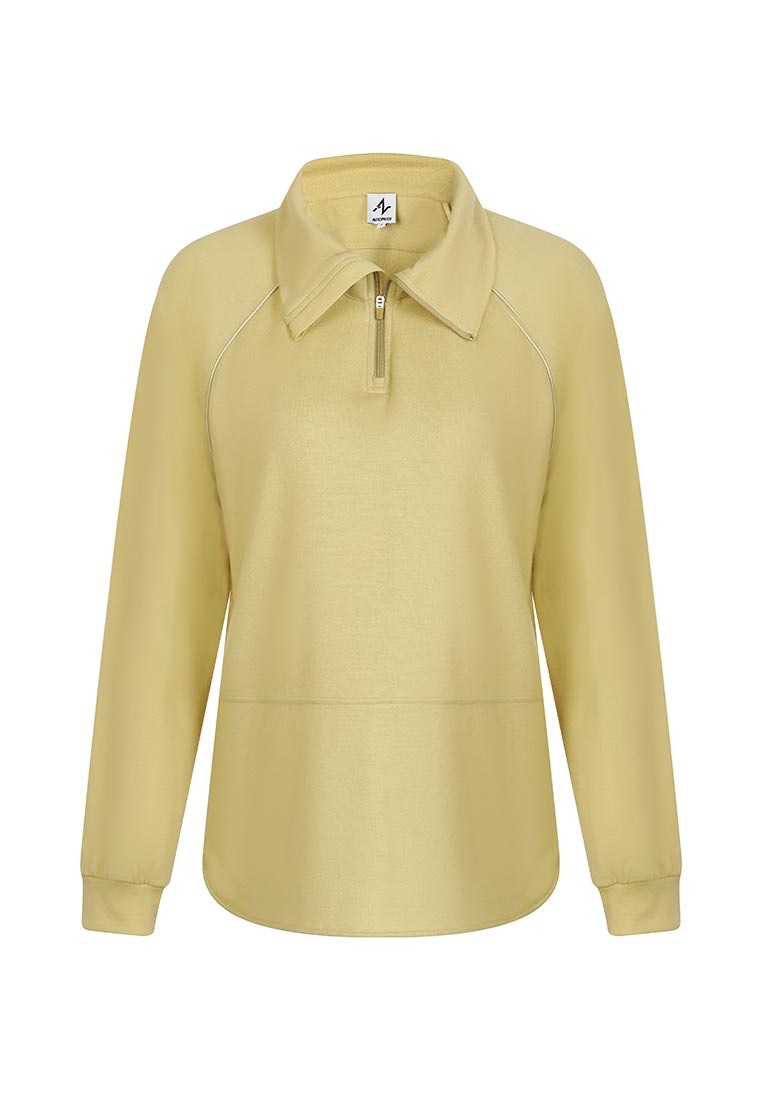 Zephyr Brushed Woolen Half-Zip