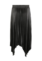 Anatolia Vegan Leather Pleated Skirt