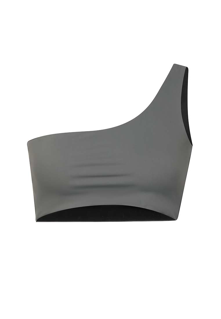 Body-Define One-Shoulder Crop Top