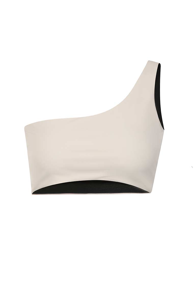 Body-Define One-Shoulder Crop Top