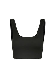 Enhance Square-Neck Long-Line Bra