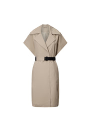 The City Short Sleeve Trench Coat