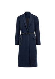 Navy Paddington trench coat
