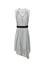 Ace Sleeveless Pleated Dress