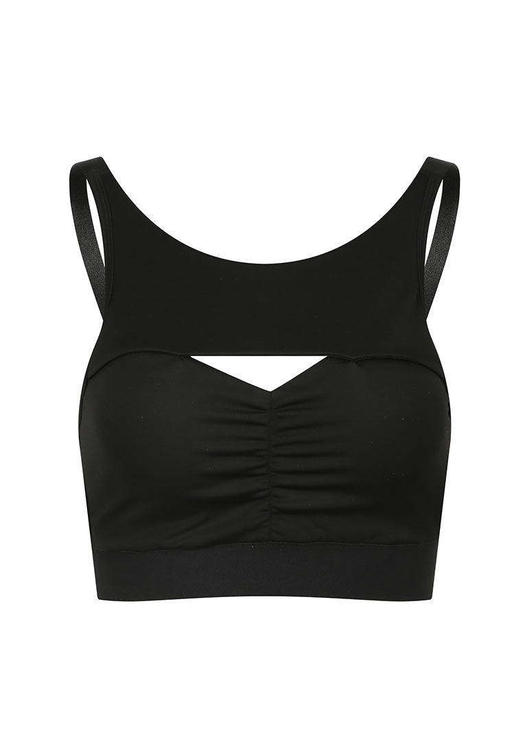 Peekaboo Cut-out Crop Top
