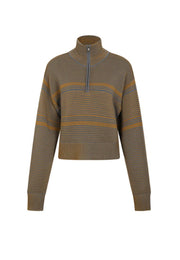 Mille-Feuille Ribbed Cool Weather Pullover