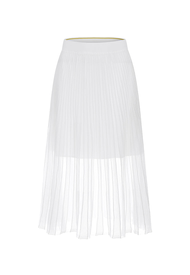 Hot Shot Easy-care Lightweight Pleated Skirt