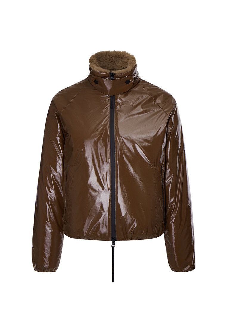 unisex recycled Vinyl Jacket
