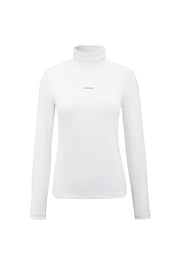 women white turtle neck top