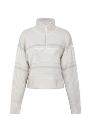 Mille-Feuille Ribbed Cool Weather Pullover