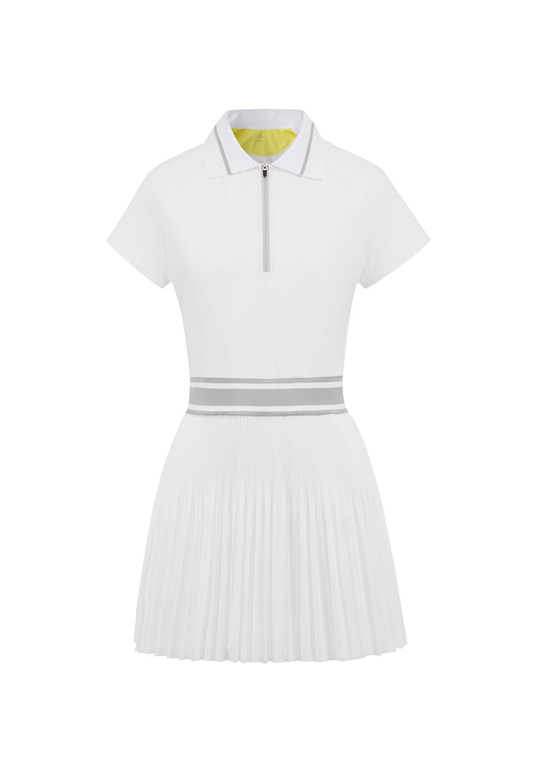 Game, Set, Match Tennis Dress in White – AUTOPILOT