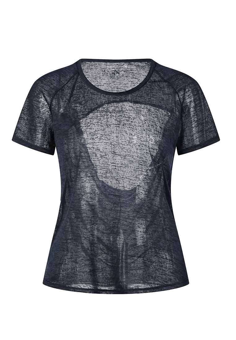 Go Anywhere Open-back Sheer Tee