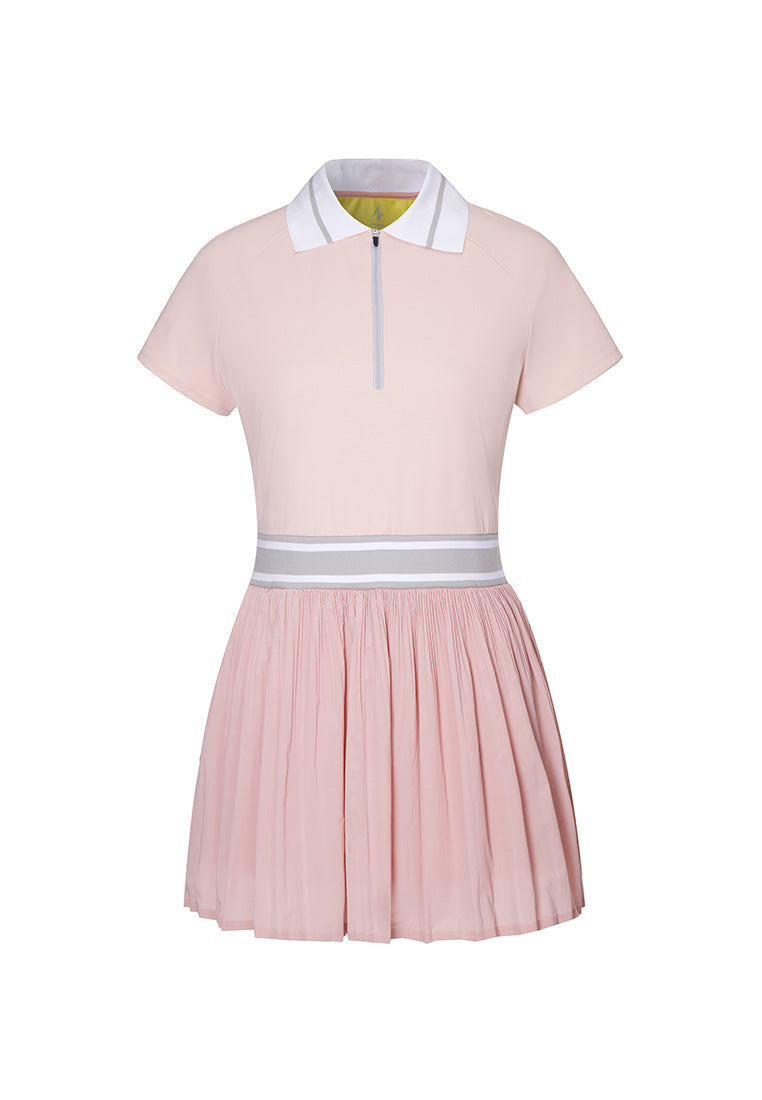 Game, Set, Match Tennis Dress in Pink  AUTOPILOT