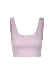 Enhance Square-Neck Long-Line Bra