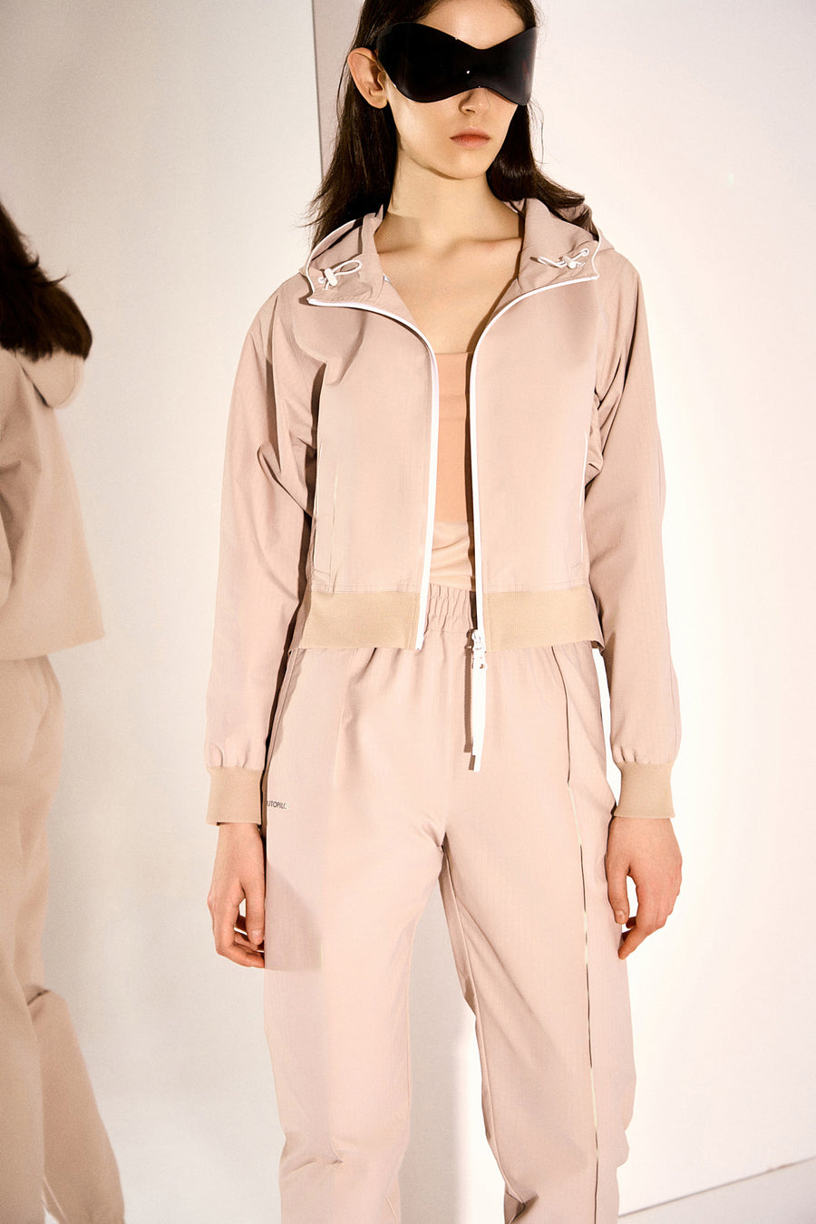 Simone Water and Wind-resistant Short Hoodie