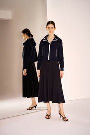 Simone Water and Wind-resistant Short Hoodie