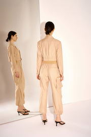 Billie Water & Wind-Resistant Parachute Pants in Recycled Fabric