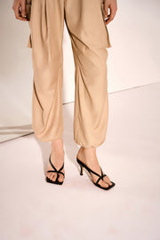 Billie Water & Wind-Resistant Parachute Pants in Recycled Fabric