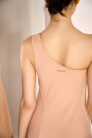 Rochelle Stretch Jersey One-shoulder Dress