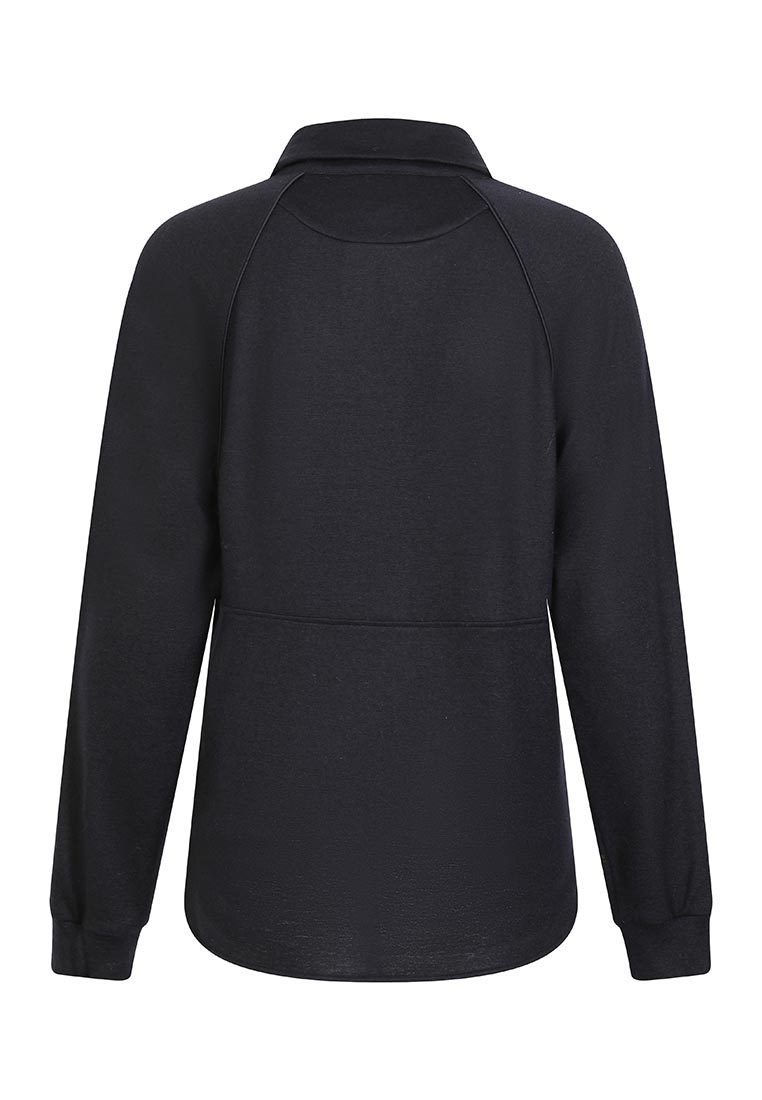 Zephyr Brushed Woolen Half-Zip