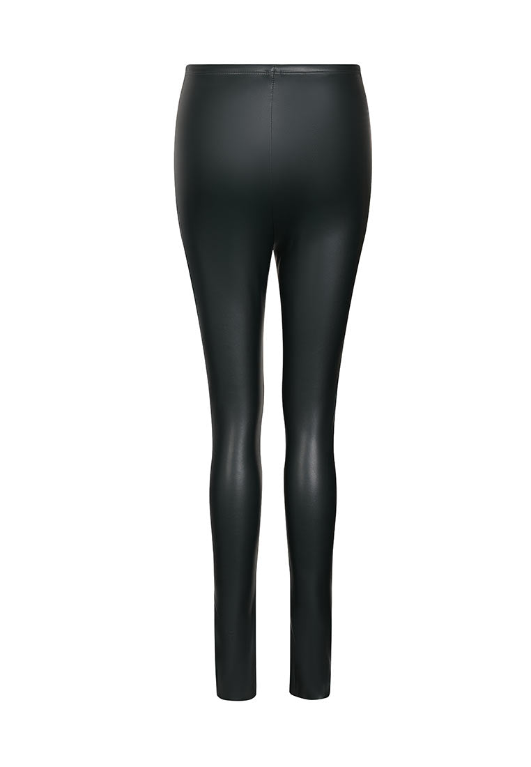 Audrey Tapered Vegan Leather Pants