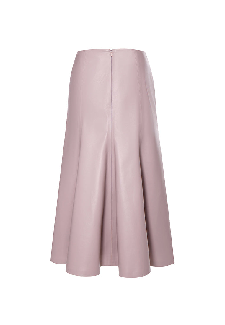 Leia Vegan Leather Skirt