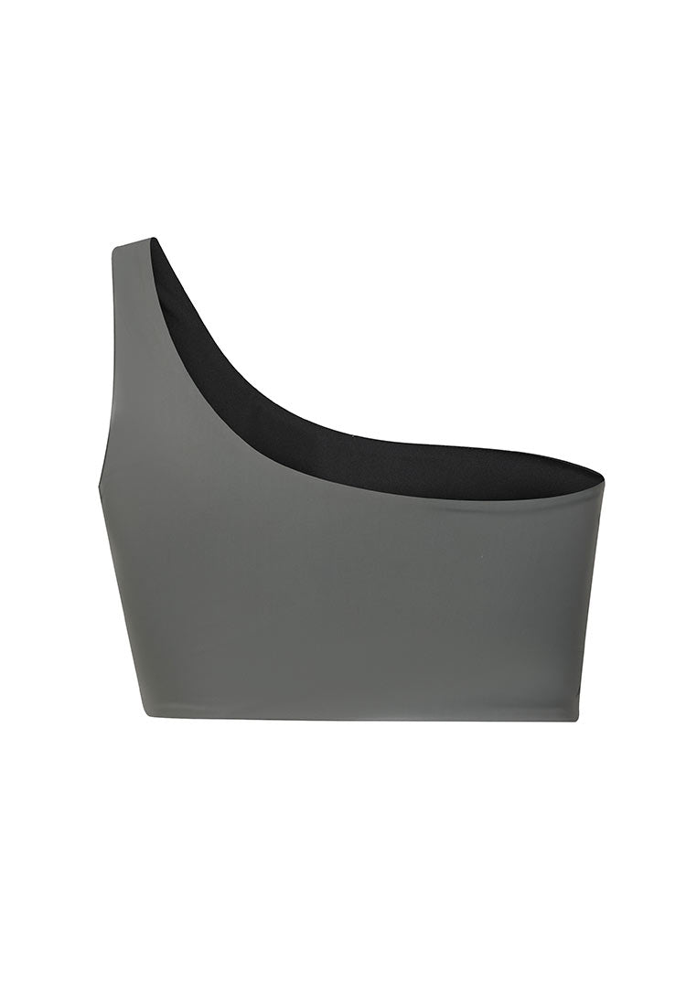 Body-Define One-Shoulder Crop Top