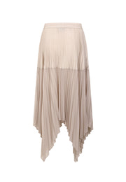 Poised Pleated Panelled Skirt