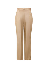 Brooke Tailored Single-Pleat Pant