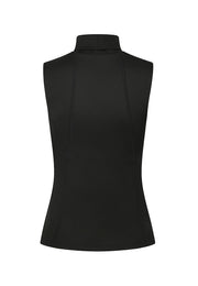 Nicole Sleeveless Fitted Turtleneck