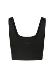 Enhance Square-Neck Long-Line Bra