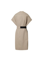 The City Short Sleeve Trench Coat
