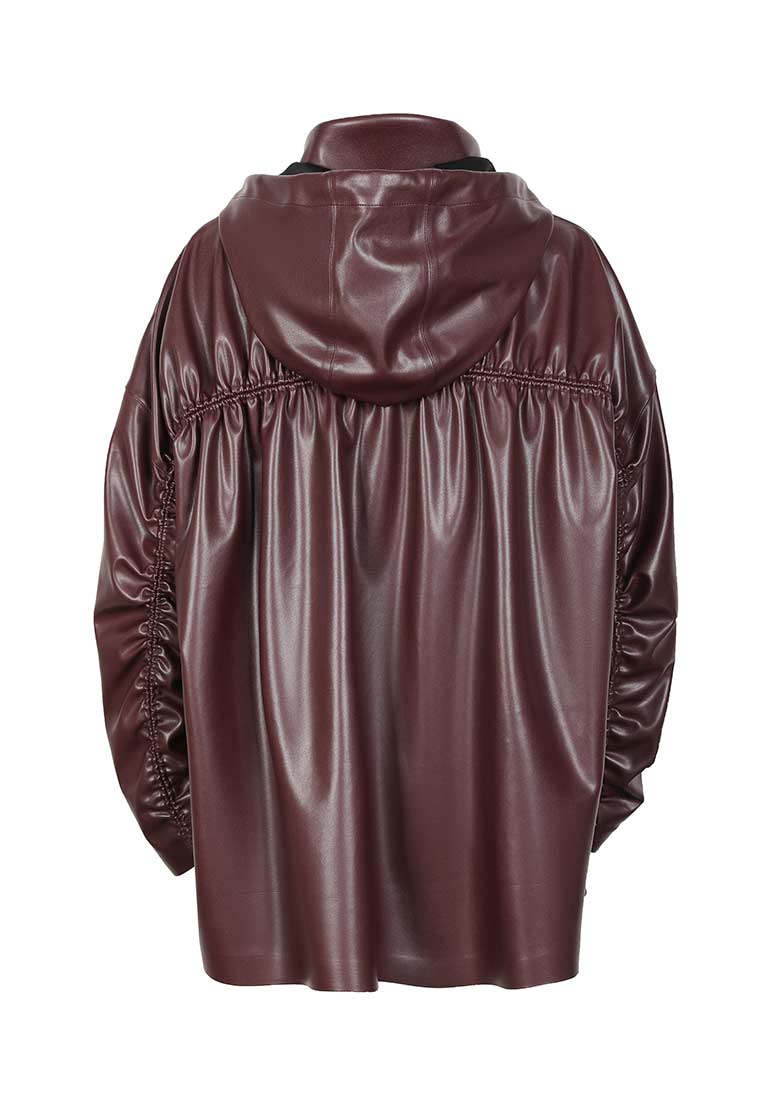 Vegan Leather Anorak