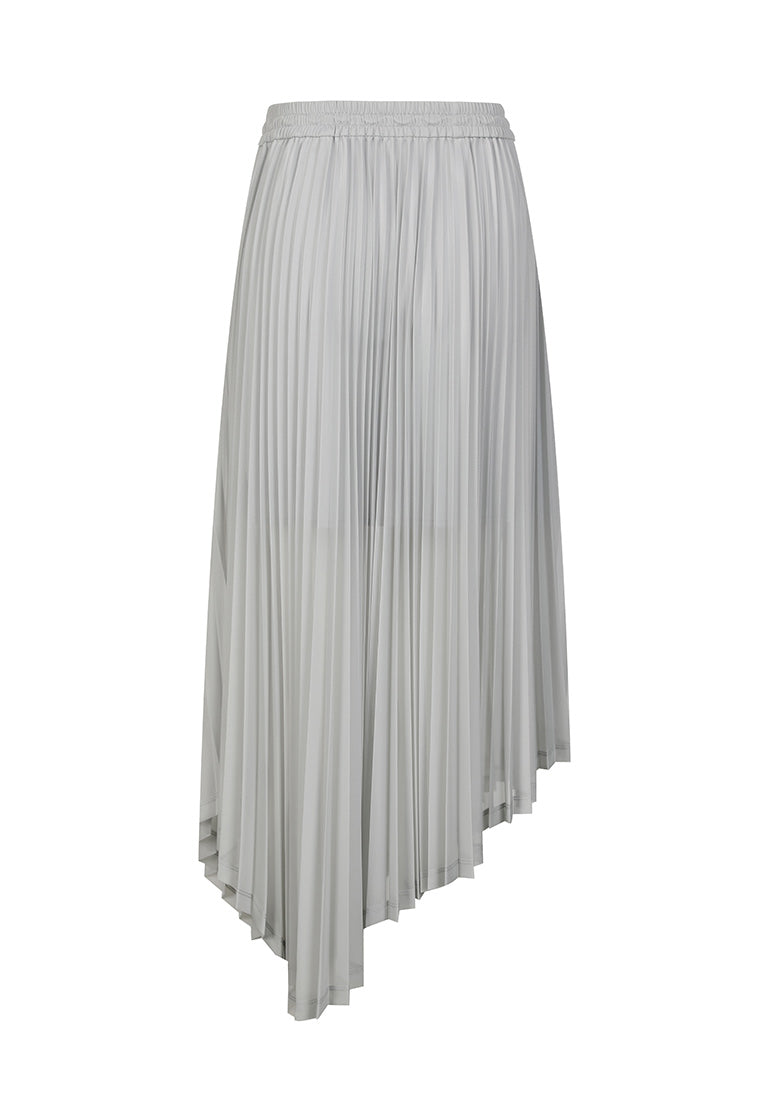 Ace Mid-Calf Pleated Skirt
