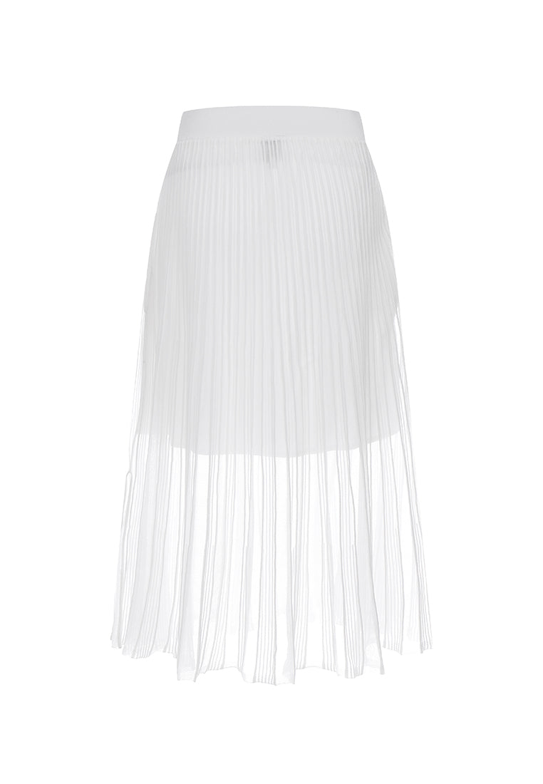 Hot Shot Easy-care Lightweight Pleated Skirt