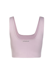 Enhance Square-Neck Long-Line Bra