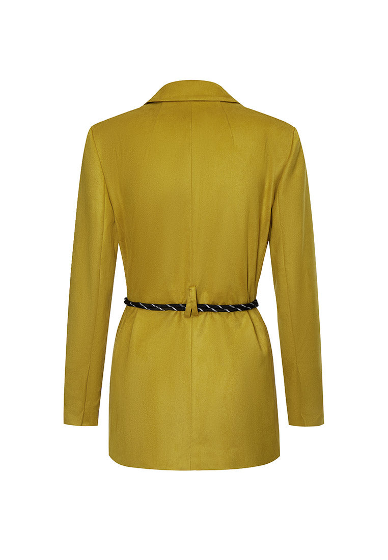 Sienna Belted Cotton Blazer 3.0