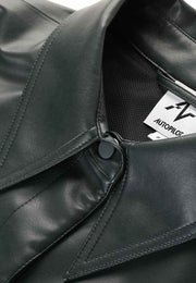 Anatolia Vegan Leather Shacket