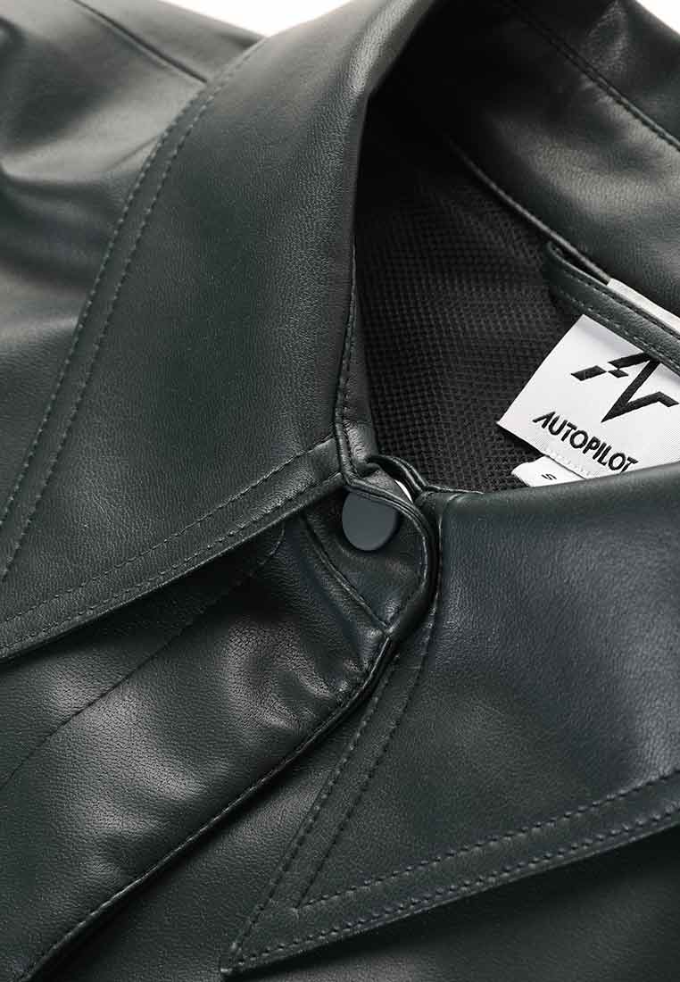 Anatolia Vegan Leather Shacket