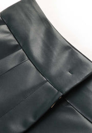 Anatolia Vegan Leather Formal Shorts